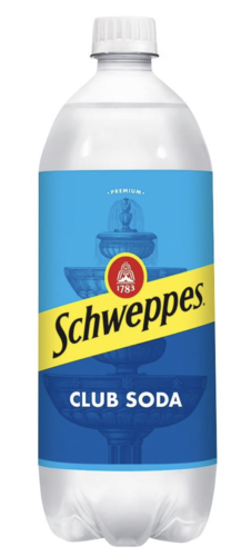 Schweppes Club Soda 1 Liter